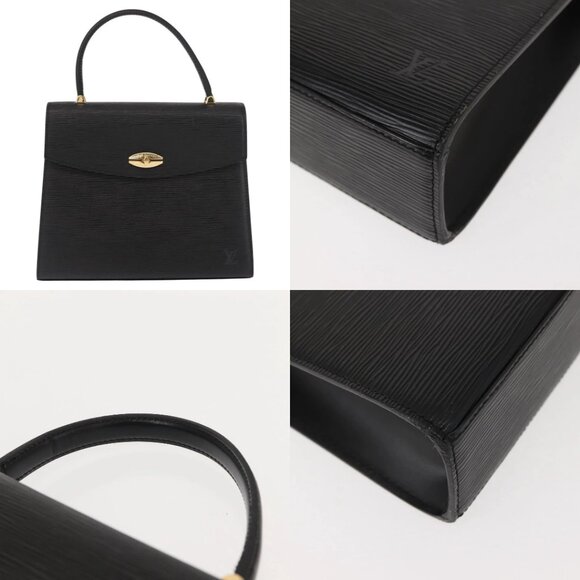LOUIS VUITTON Epi Malesherbes Hand Bag Black M52372 LV Auth 149589 - Picture 15 of 15